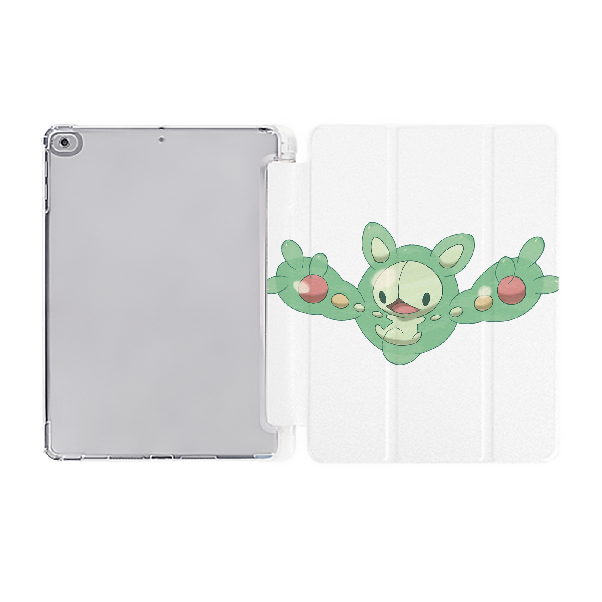 （画像用） ポケットモンスター Pokémon IPad ケース ペン収納付き 三つ折りスタンド PUレザー×シリコン 対応機種9.5/10.5/10.9インチ